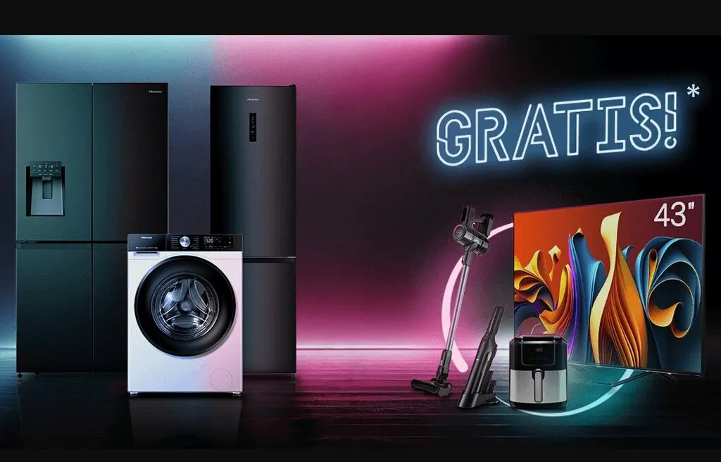 Hisense lod&oacute;wka pralka