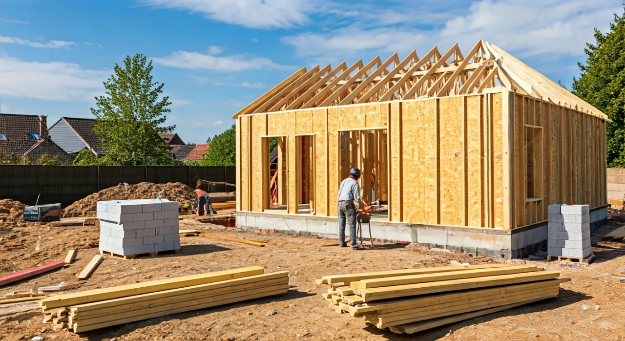 kosztorys dobudowy domu 50m2, etapy budowy