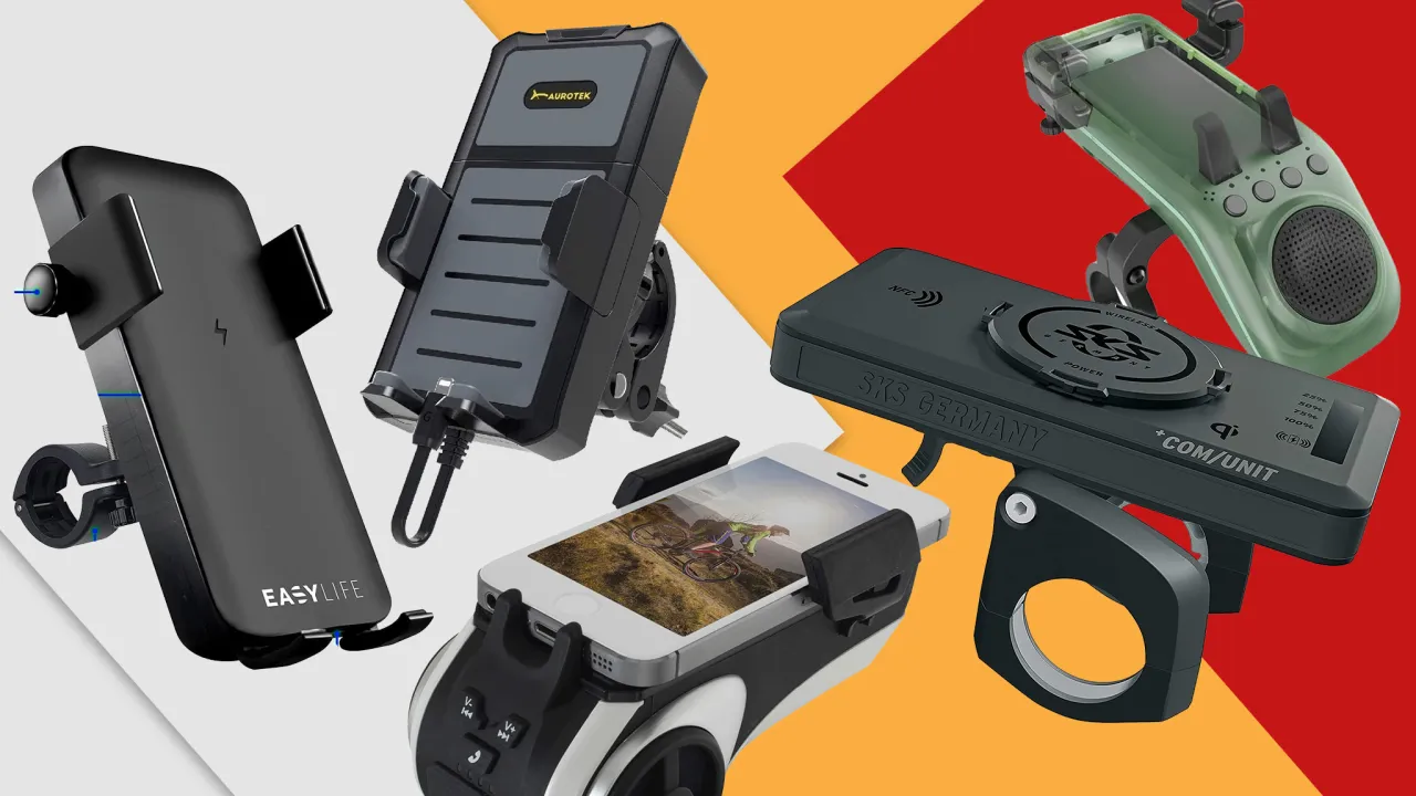 Vergleichstabelle Fahrrad Handyhalterung Powerbank