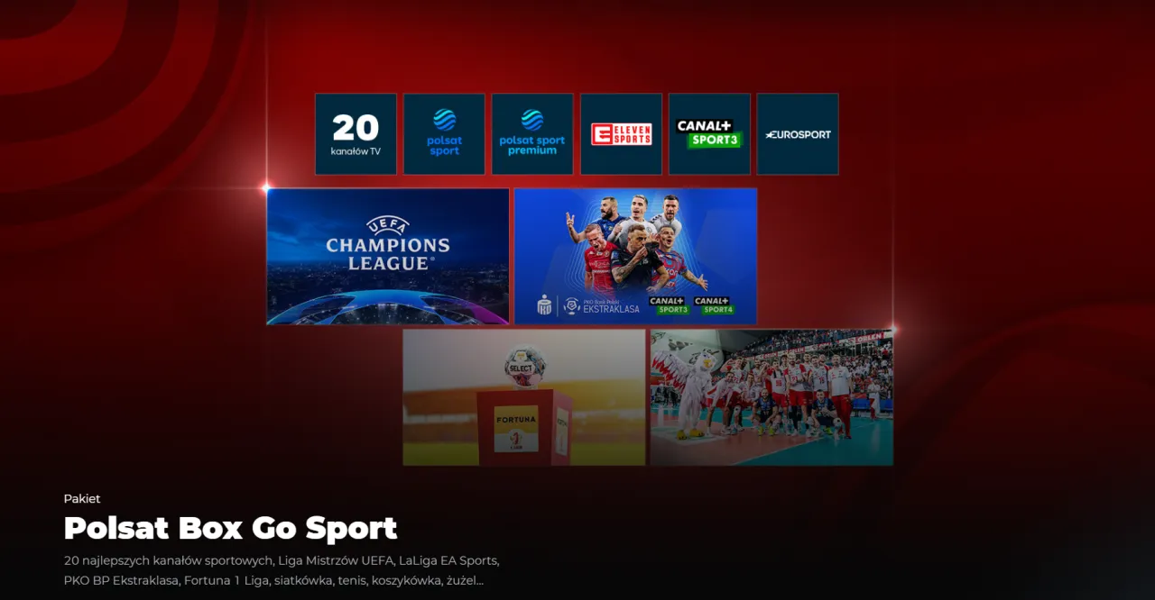 Polsat Box Go Sport pakiet cena