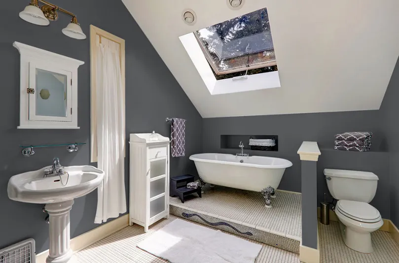 farba do łazienki kolory inspiracje