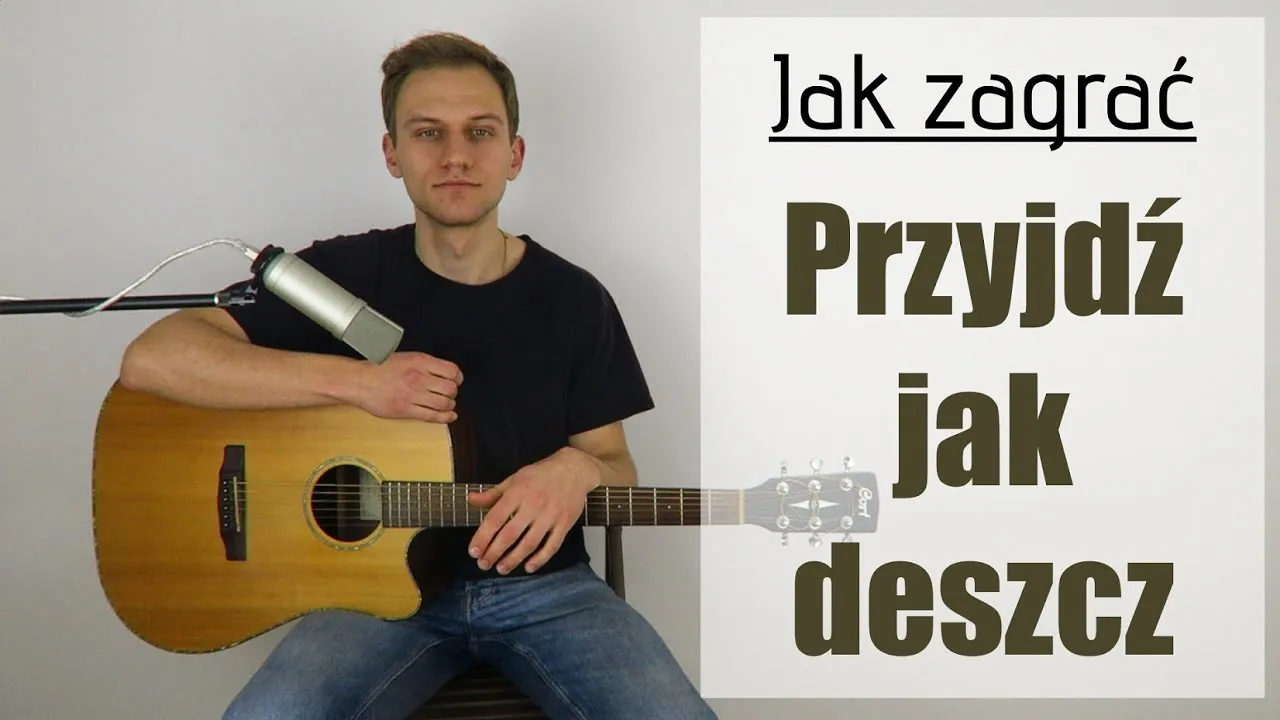 Zdjęcie Nuty do piosenki przyjdź jak deszcz – graj ją bez trwogi