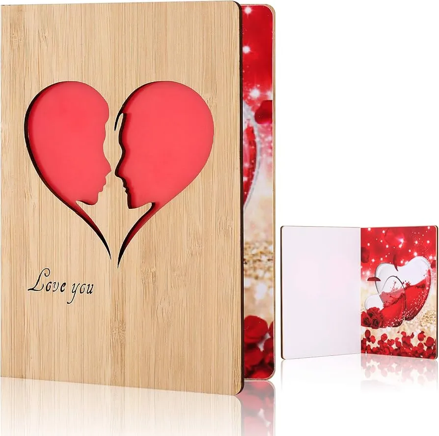 dziewczyna pisząca kartkę walentynkową personalizacja