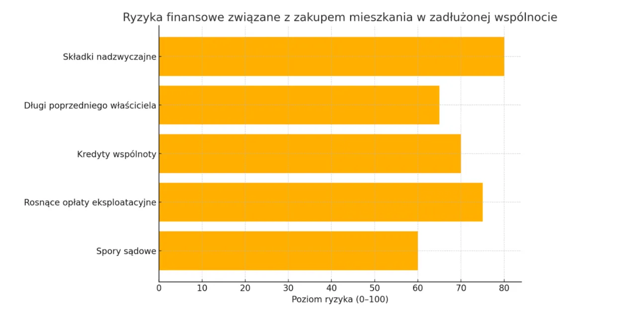 ryzyka zakupu zadłużonej nieruchomości