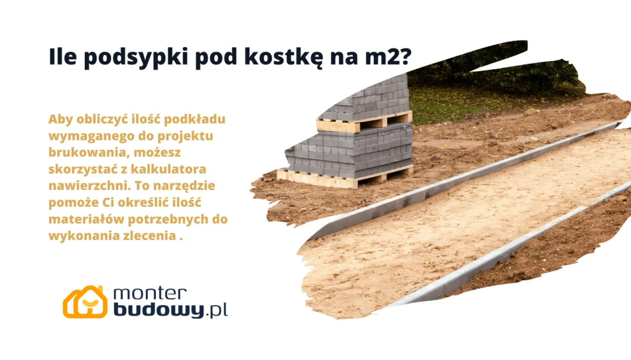 wz&oacute;r na obliczenie kruszywa pod kostkę brukową