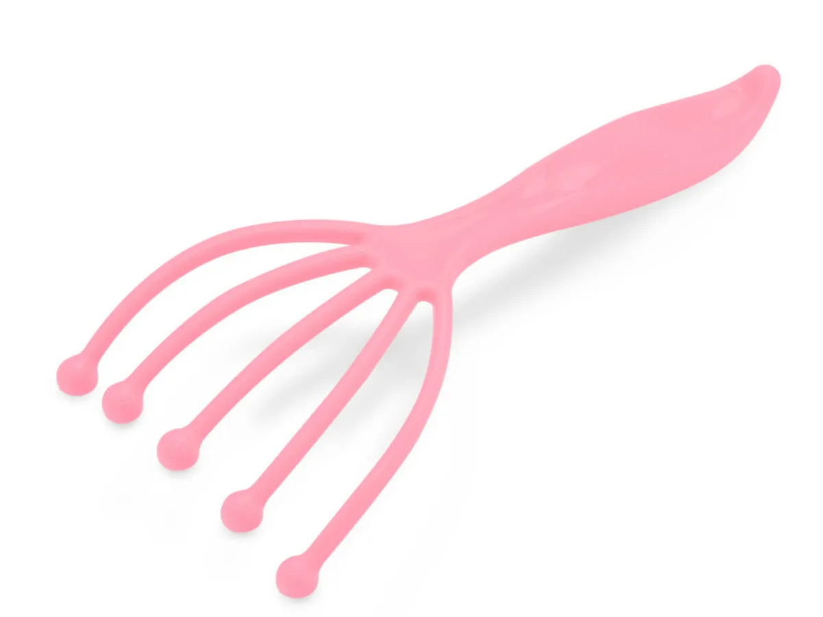 masażer do sk&oacute;ry głowy grabki