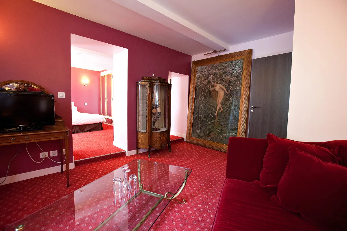 Chambre h&ocirc;tel La Belle Meuni&egrave;re Royat