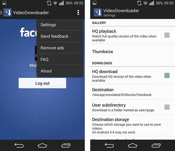 Pobieranie film&oacute;w z Facebooka na telefon Android iOS