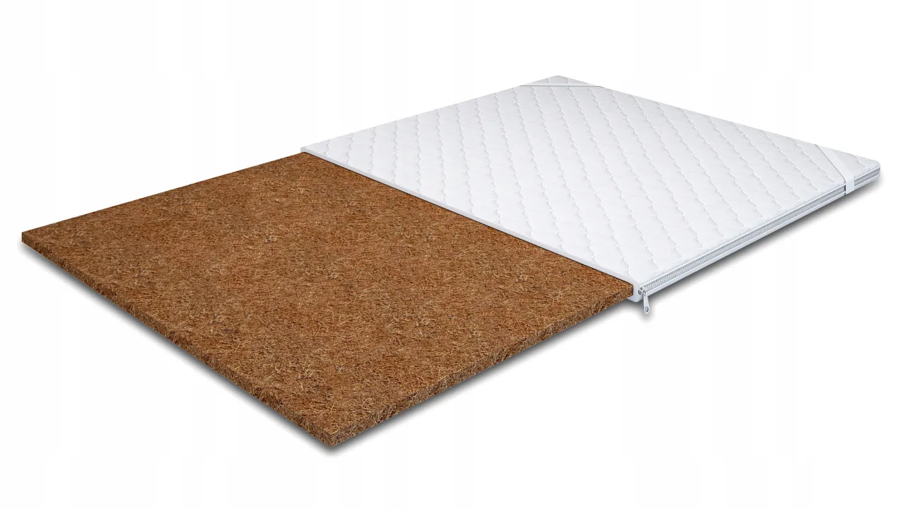 Topper utwardzający materac mata kokosowa