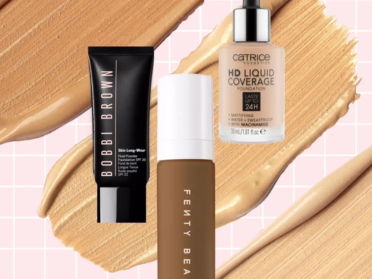 Nicht komedogene Foundations Vergleich