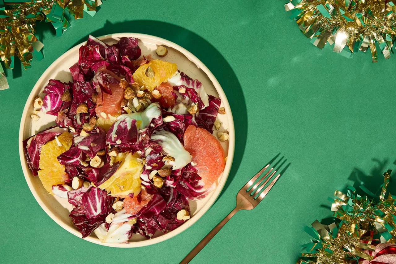 Kreative Radicchio Salat Variationen