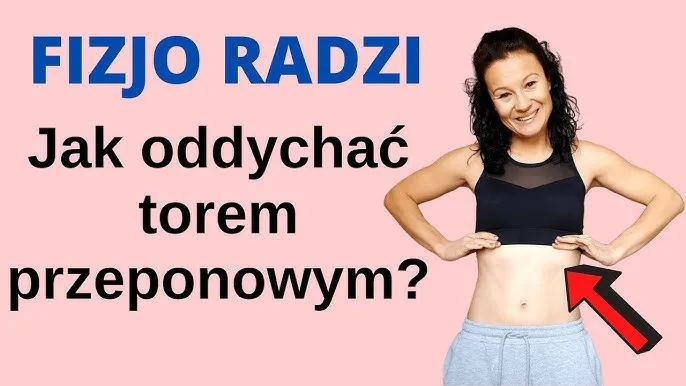 osoba oddychająca przeponą ćwiczenie
