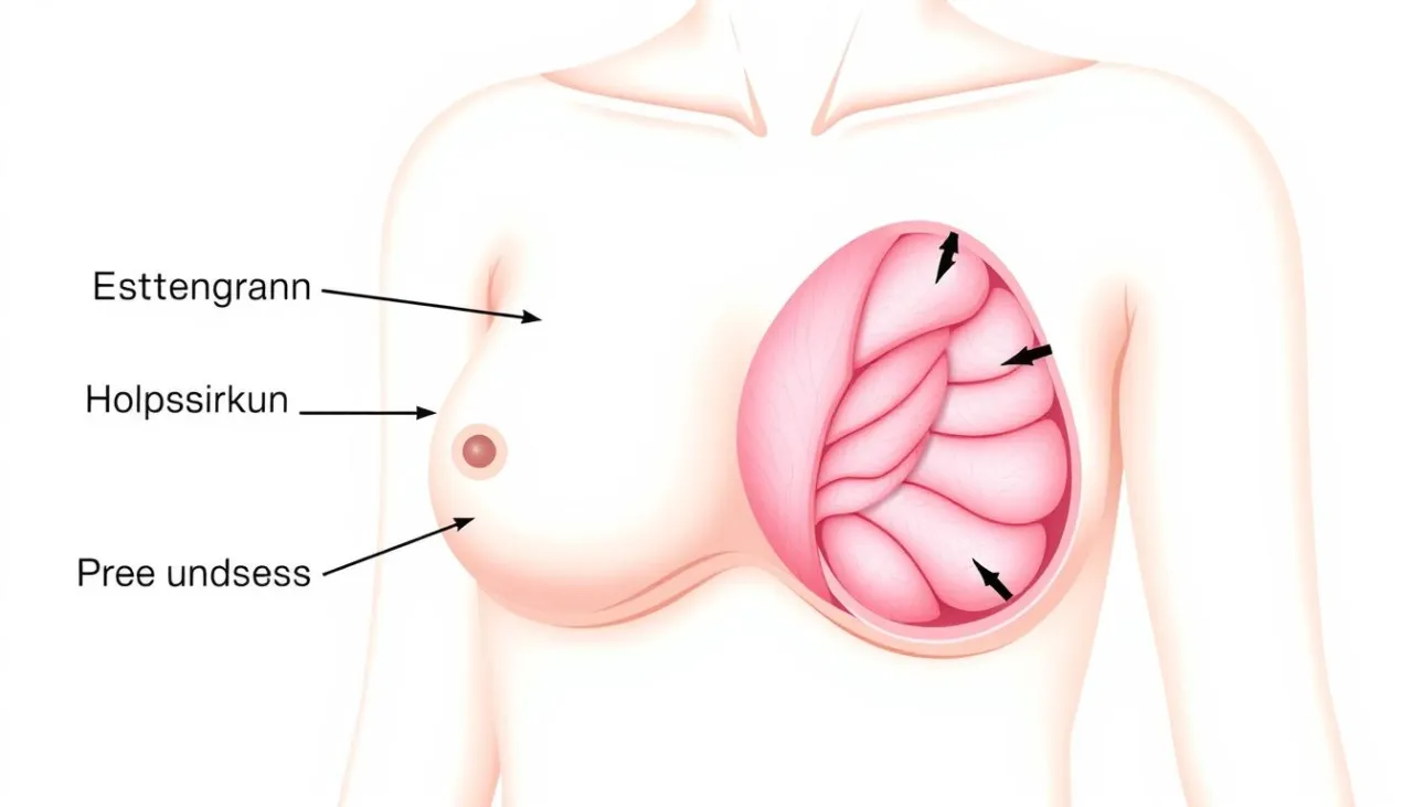 anatomia piersi, czynniki wpływające na rozmiar biustu