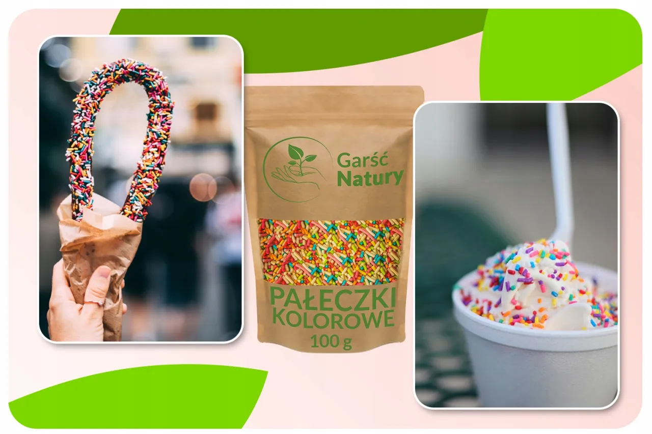 domowa posypka do dekoracji deserów