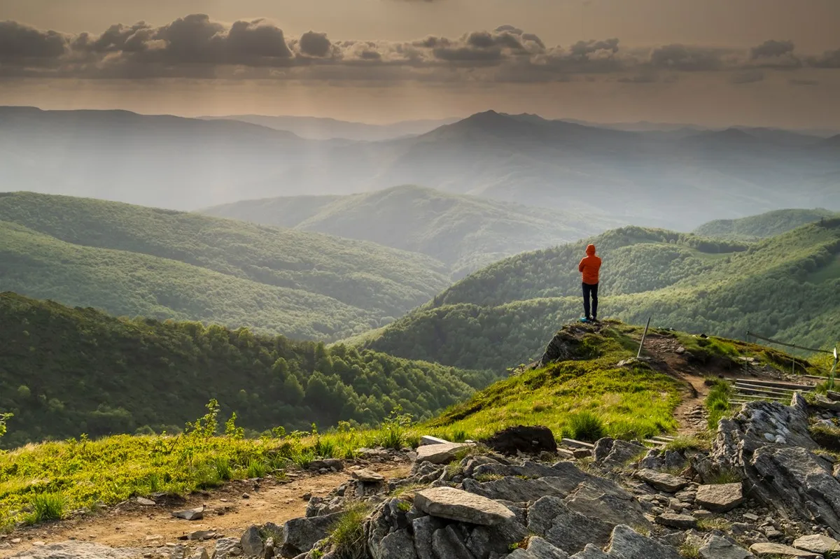 Główny Szlak Beskidzki krajobrazy