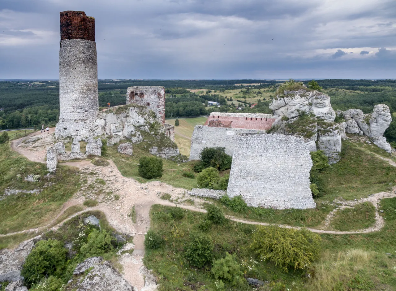 Wieża zamkowa Olsztyn Częstochowa