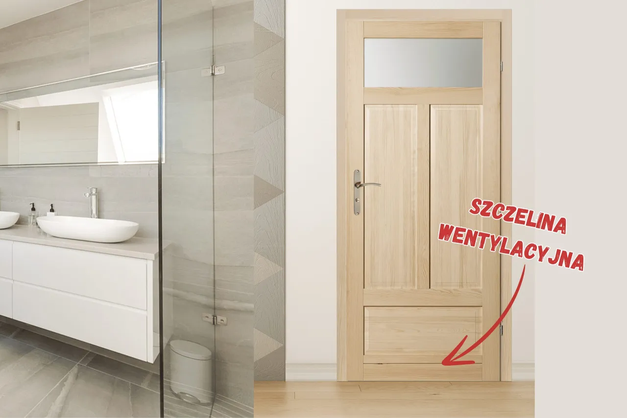 wentylacja drzwi łazienkowych przepisy