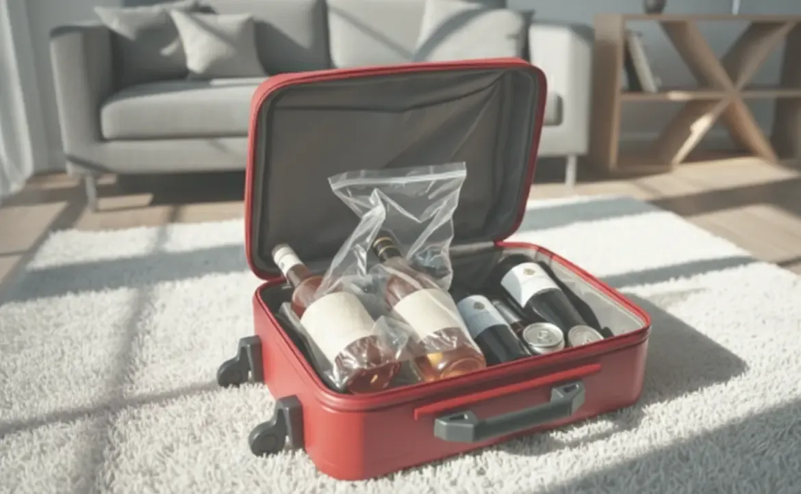 limity alkoholu bagaż rejestrowany samolot