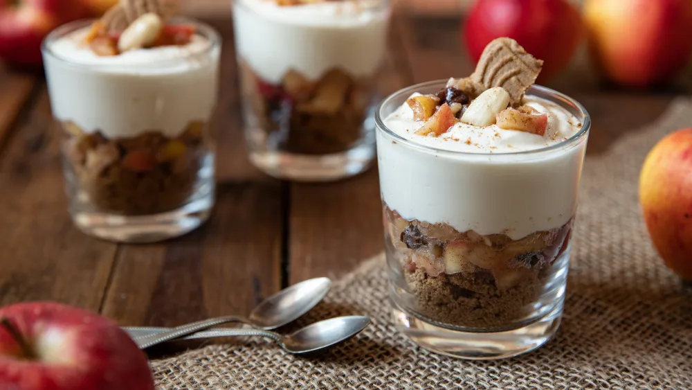 Weihnachtsdessert im Glas Spekulatius Tiramisu