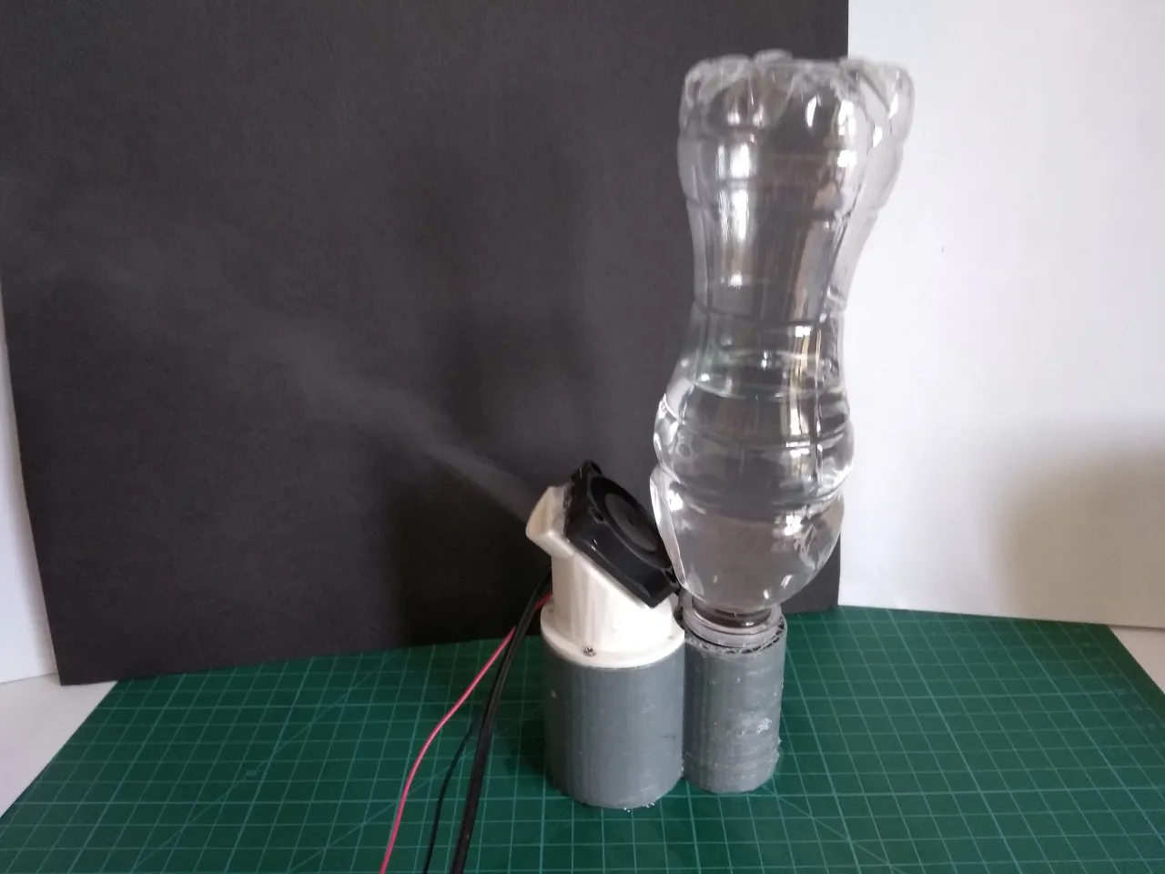 materiały do domowego nawilżacza powietrza DIY