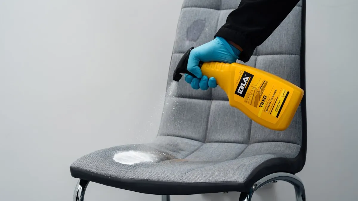 usuwanie plam kawa wino długopis tapicerka krzesła