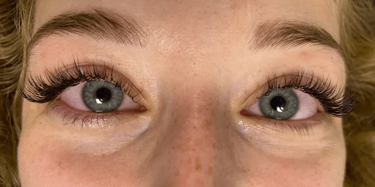 pielęgnacja rzęs przedłużanych 1 do 1