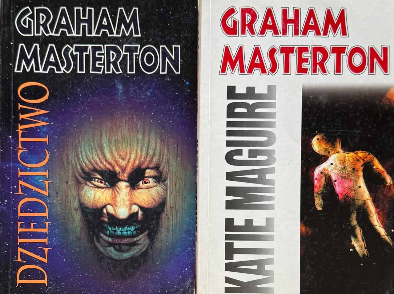 okładki książek Graham Masterton seria Katie Maguire