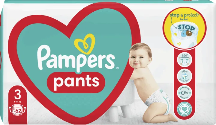 Zdjęcie Jak bezpiecznie założyć pieluchomajtki Pampers? Proste triki dla świeżych rodziców
