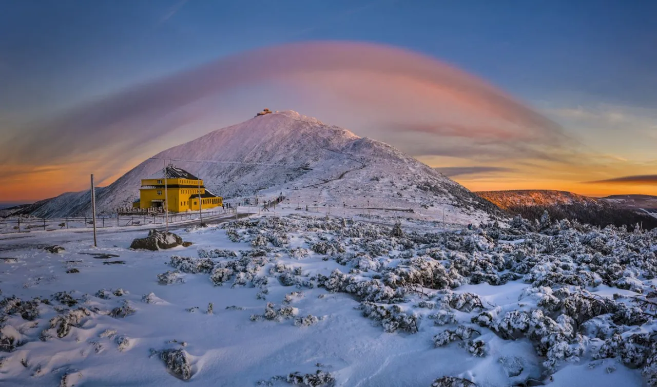 Karpacz panorama Śnieżka