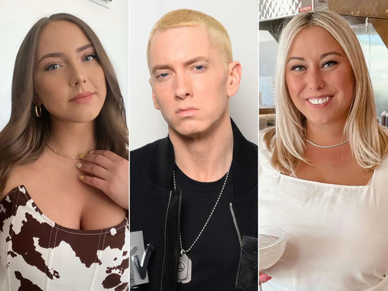 Eminem z c&oacute;rkami Hailie Alaina Stevie