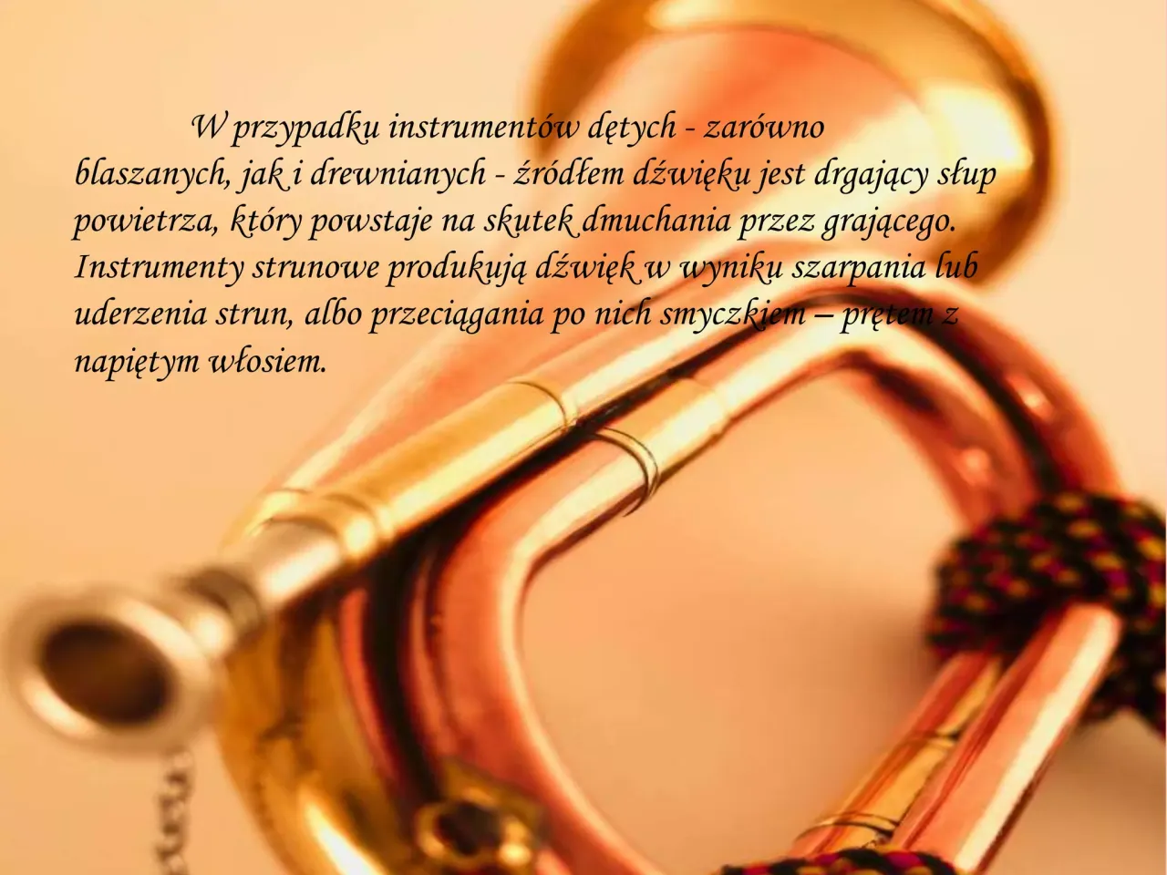 różne mechanizmy powstawania dźwięku w instrumentach dętych grafika