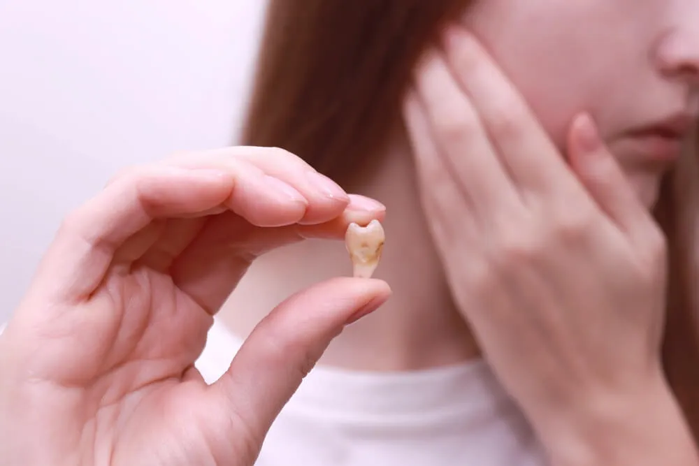 Wykres czasu gojenia po ekstrakcji zęba