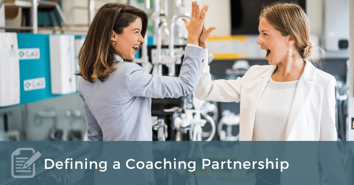 coaching definicja partnerstwo
