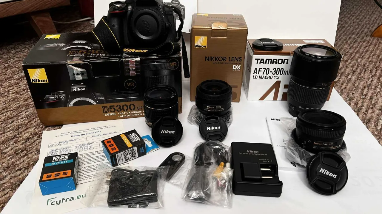 Polecane obiektywy do Nikon D5300