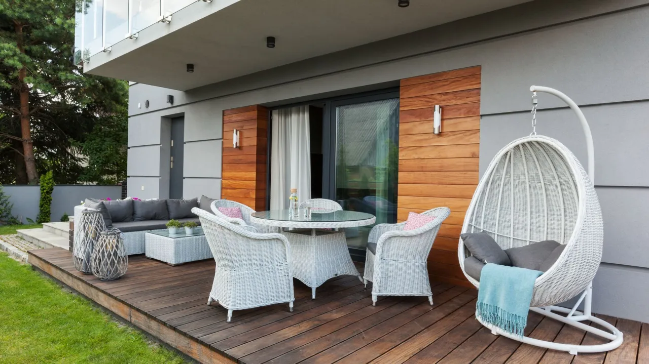 Inspiracje na ścianę tarasową