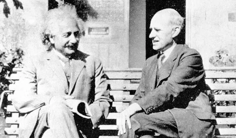 Albert Einstein i Max Planck