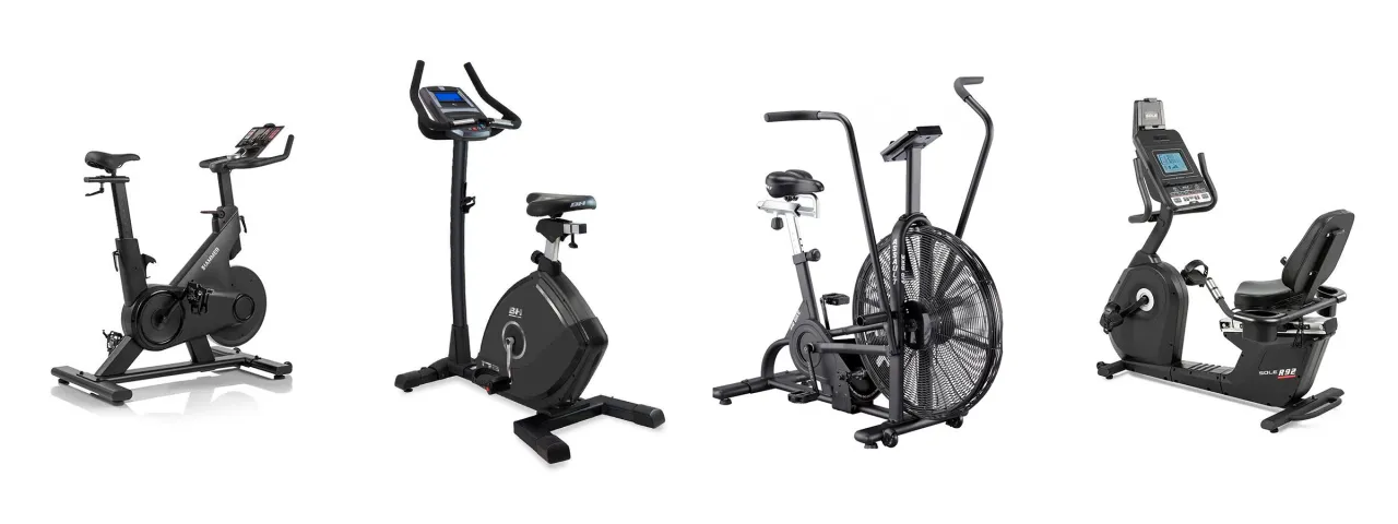 Różne typy rowerów stacjonarnych domowych