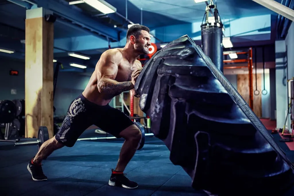 zr&oacute;żnicowany trening crossfit