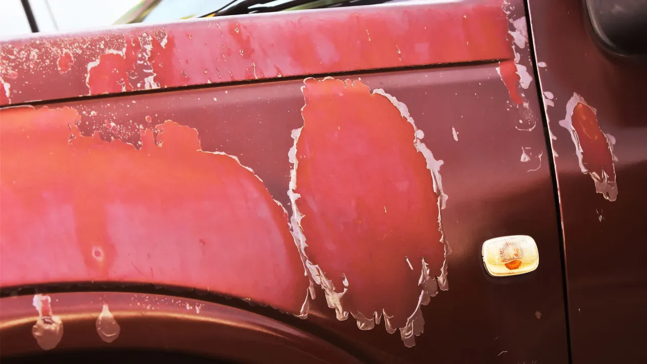 Błędy w malowaniu samochodu