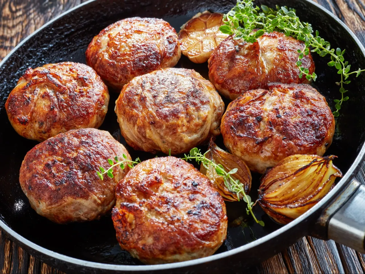 Domowe burgery vs sklepowe mrożonki