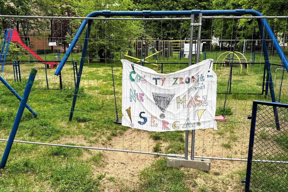 przykłady działań rady osiedla remont placu zabaw