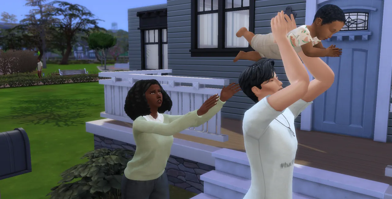 The Sims 4 Sim z maksymalnymi umiejętnościami