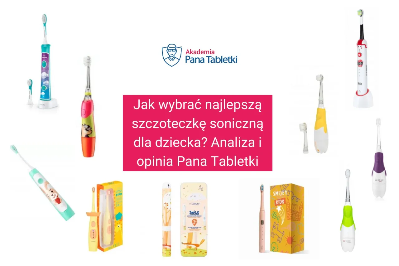 rodzaje gł&oacute;wek szczoteczek sonicznych dla dzieci