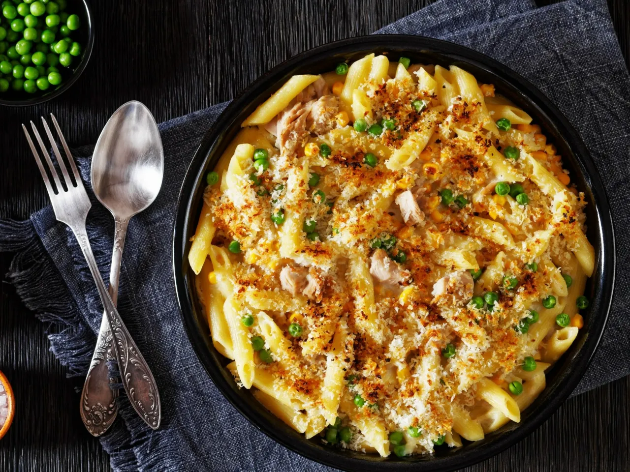 składniki na zapiekankę z tuńczykiem