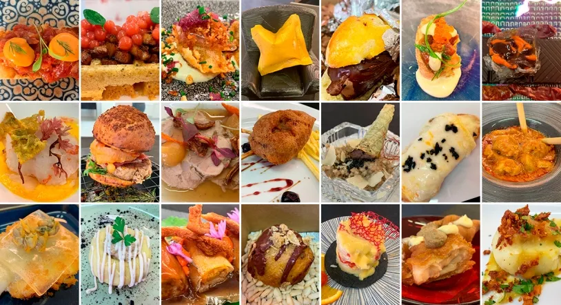 Tapas típicas de Salamanca variadas