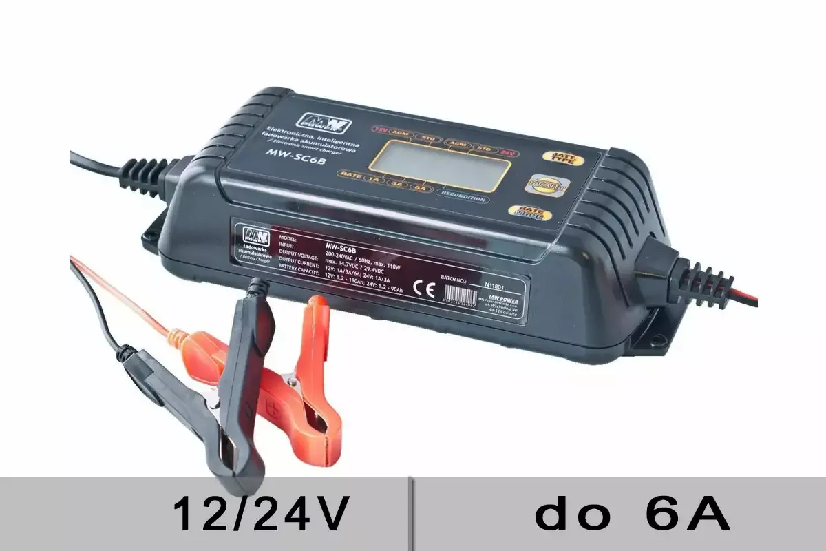 akumulator żelowy ładowanie multimetr