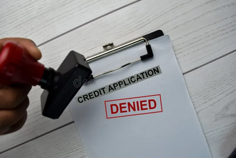 odrzucony wniosek kredytowy pieczątka