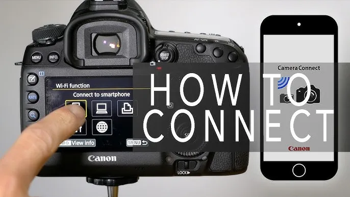 Interfejs aplikacji Canon Camera Connect z podglądem na żywo