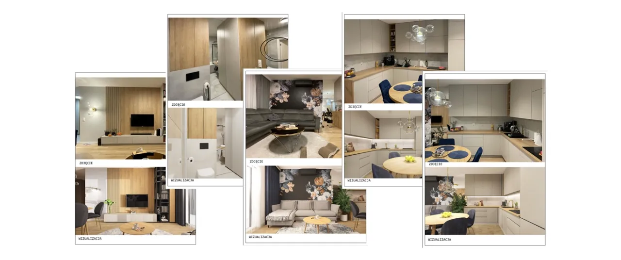 rodzaje projekt&oacute;w wnętrz por&oacute;wnanie