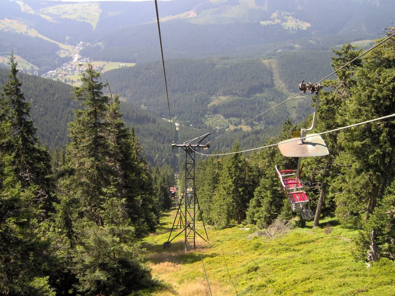 Kolejka linowa na Kopę